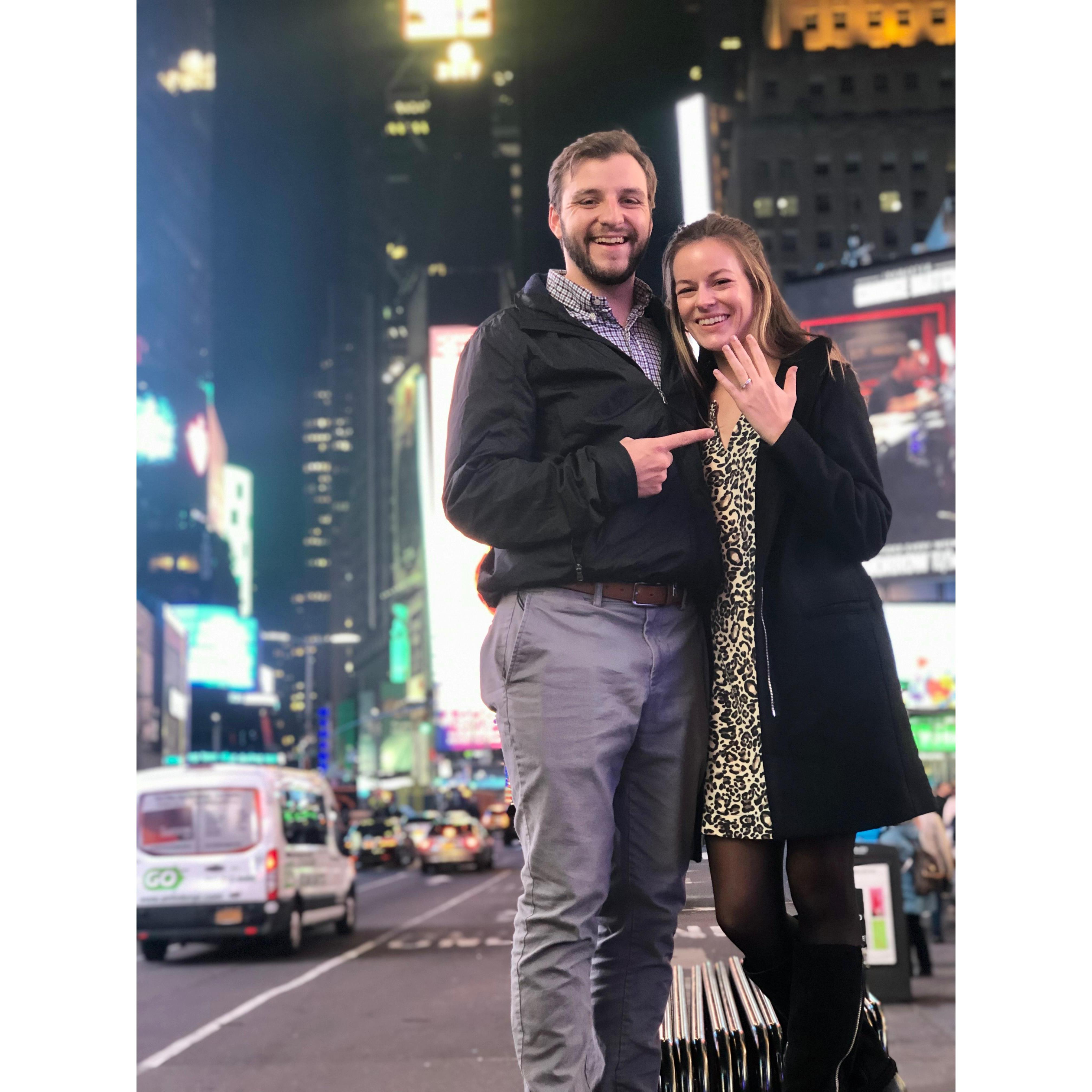 The best day ever. New York City, NY.