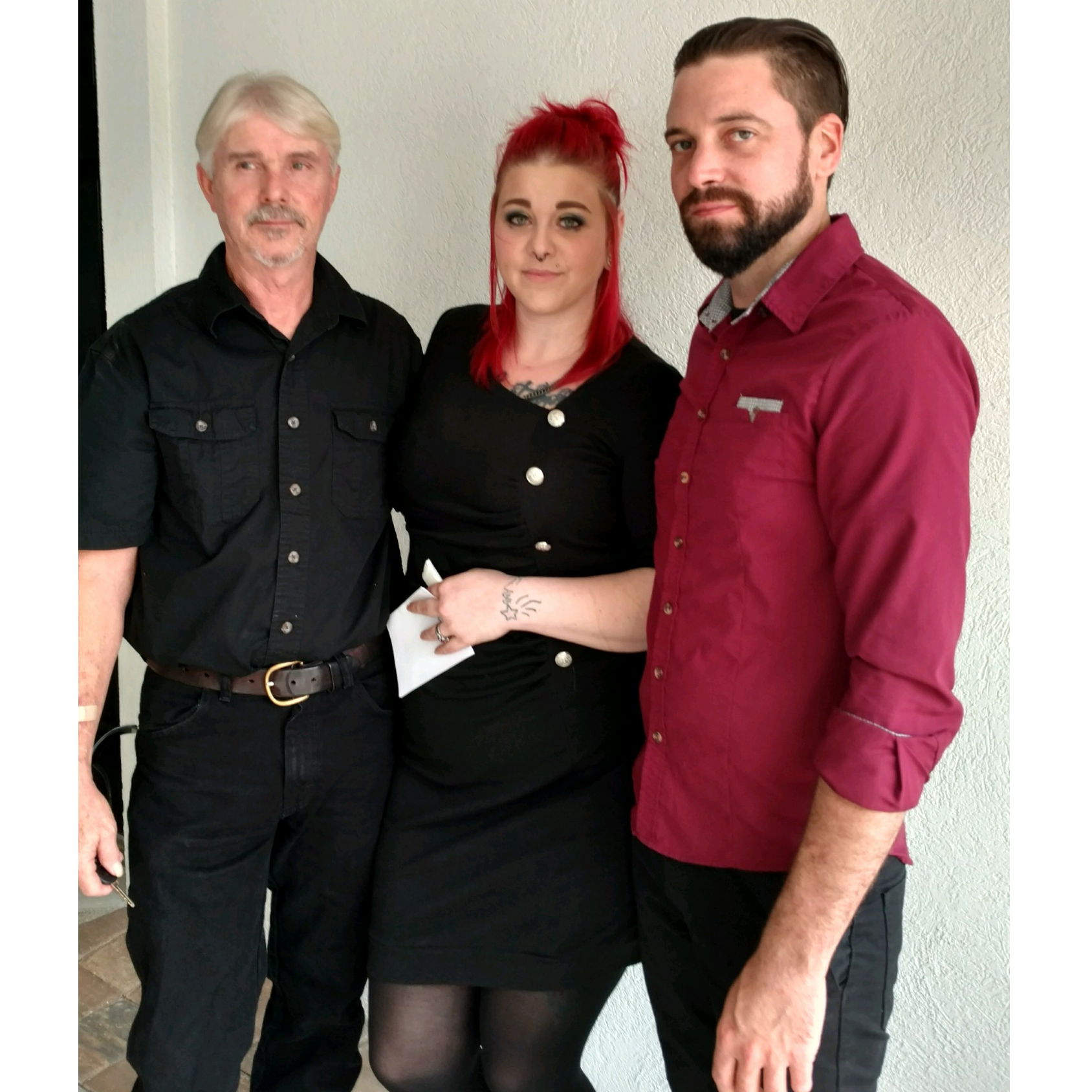 Unfortunately the only photo I have of just Greg, my Daddy, and I.