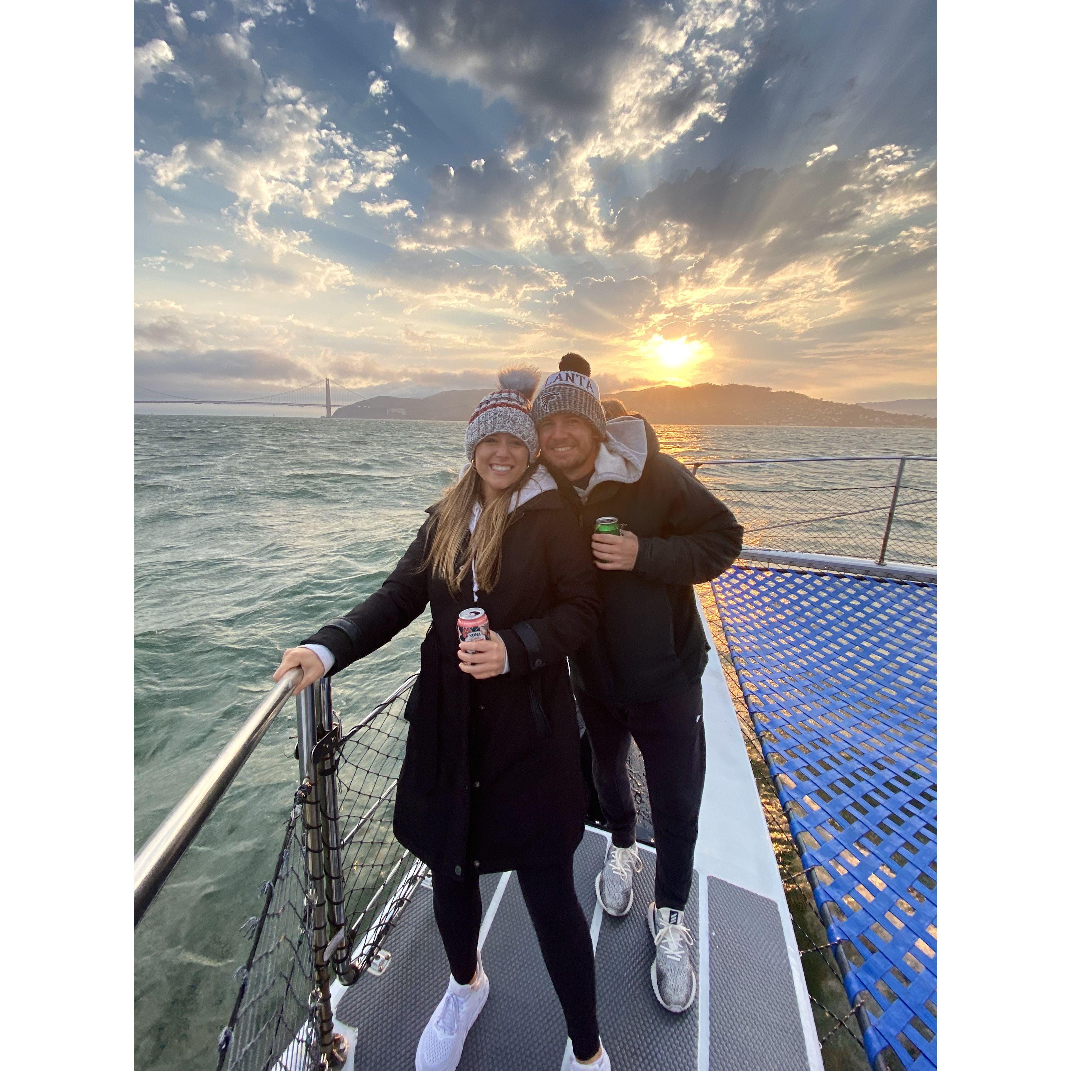 Summer on a boat in SF - the coldest experience ever