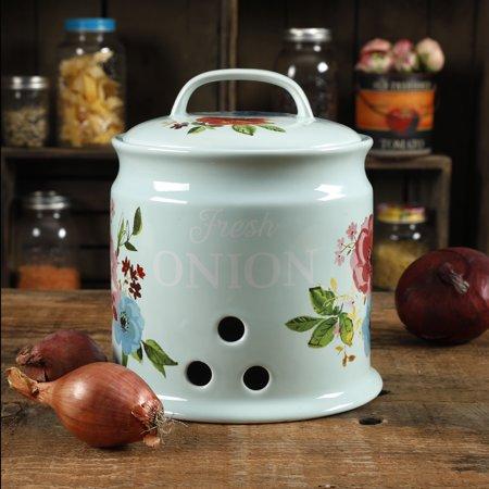 The Pioneer woman Melody 7.8-Inch Onion Keeper