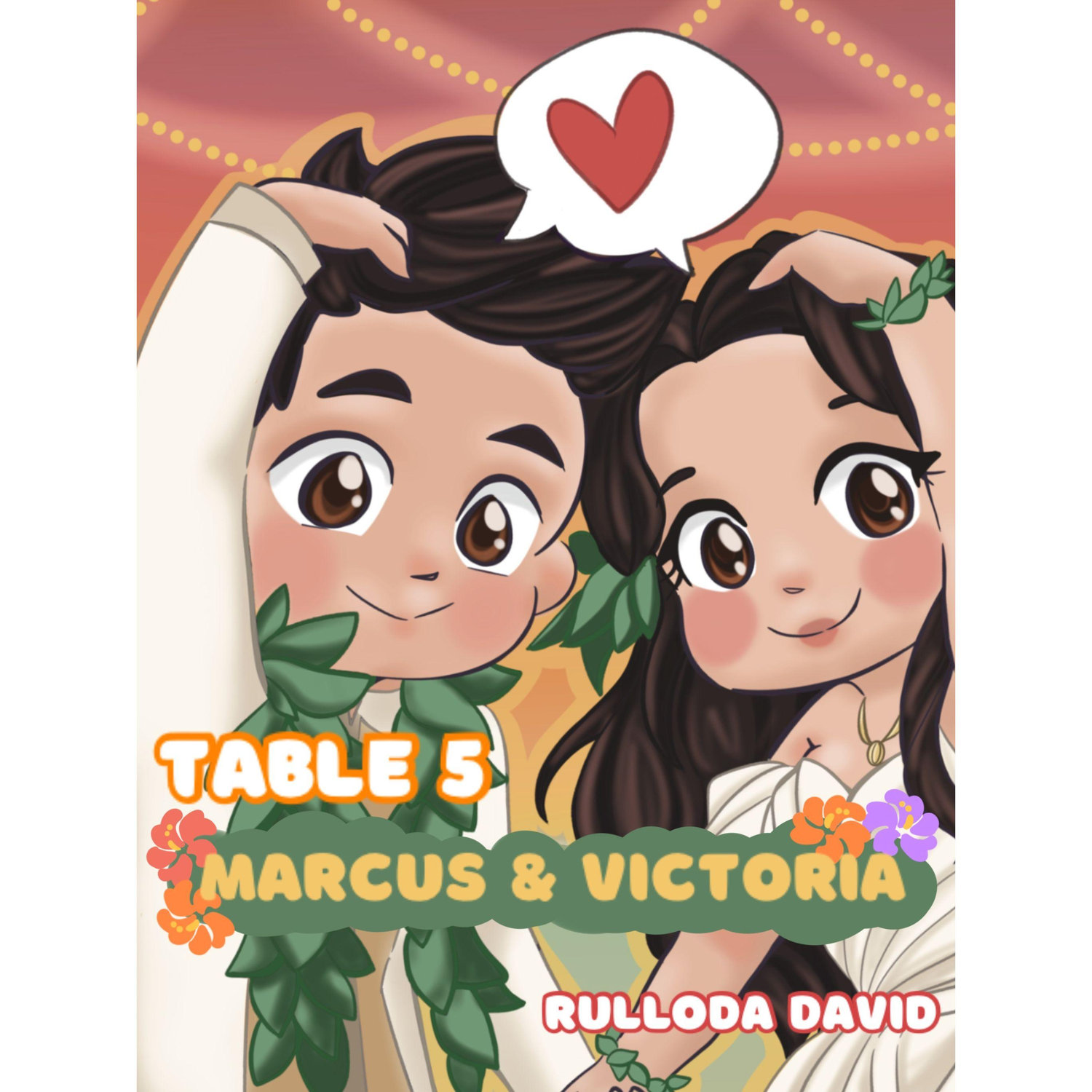 One of our Original Manga covers as Chibi's. Created by Vicky.
