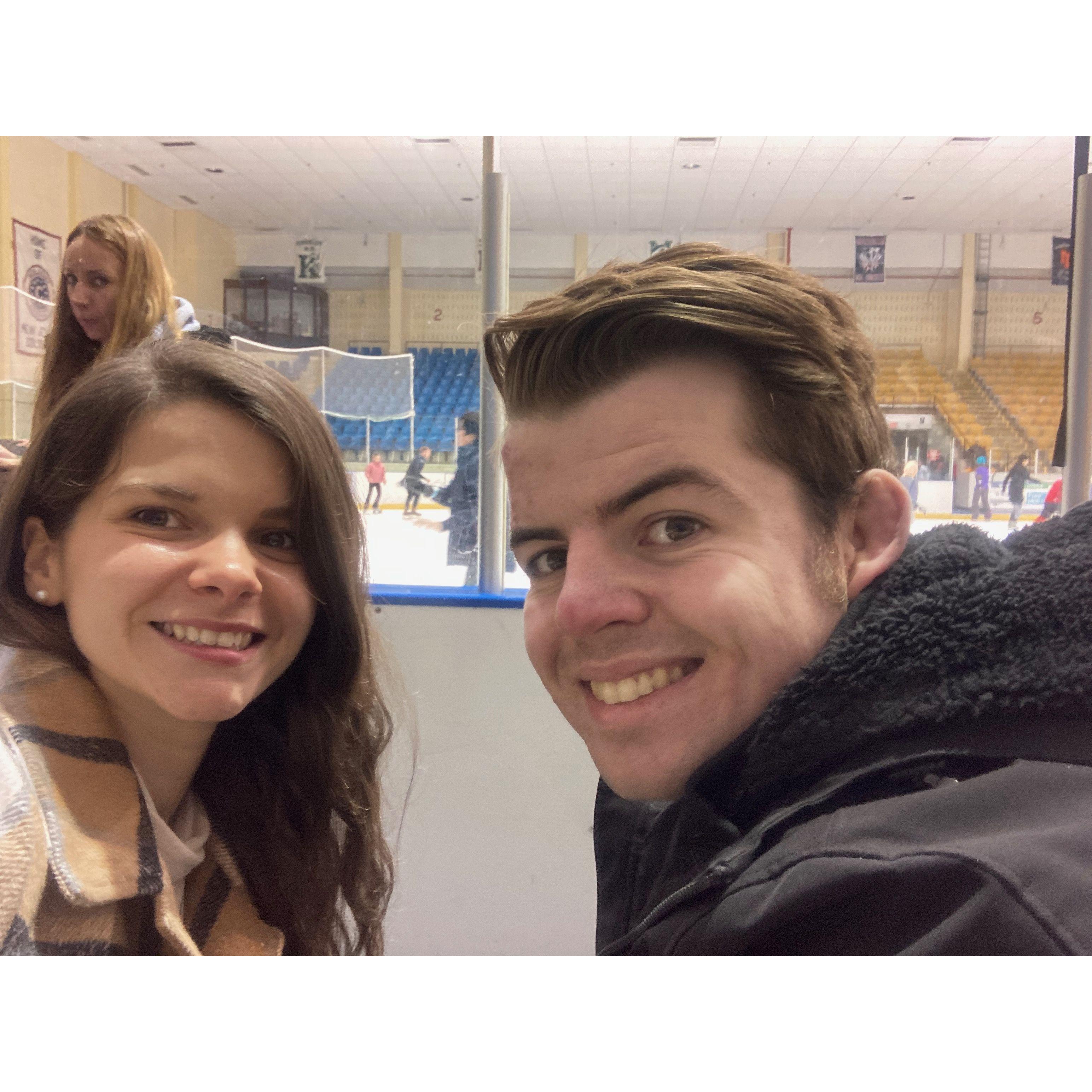 Our first photobombed picture! lol 11/19/23