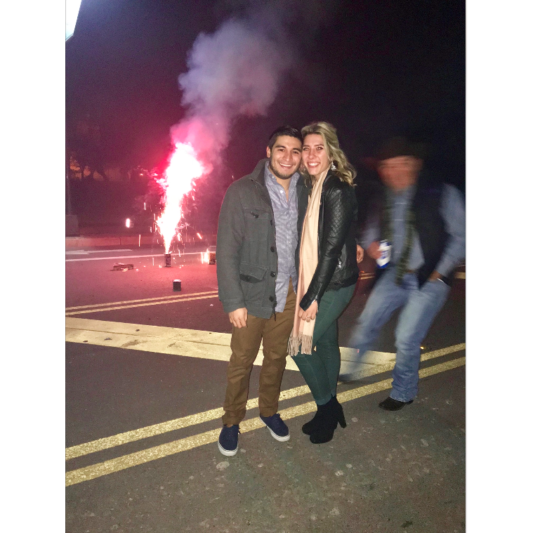 ringing in the new year together