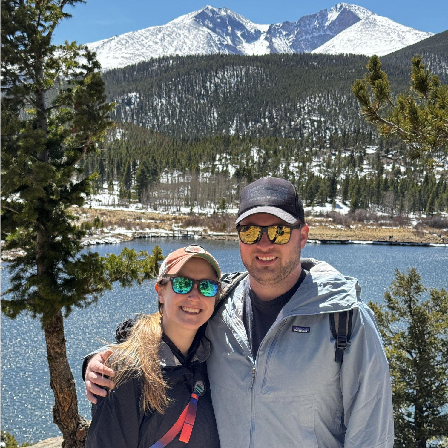 Hiking in our (then) backyard-Rocky Mountain National Park
