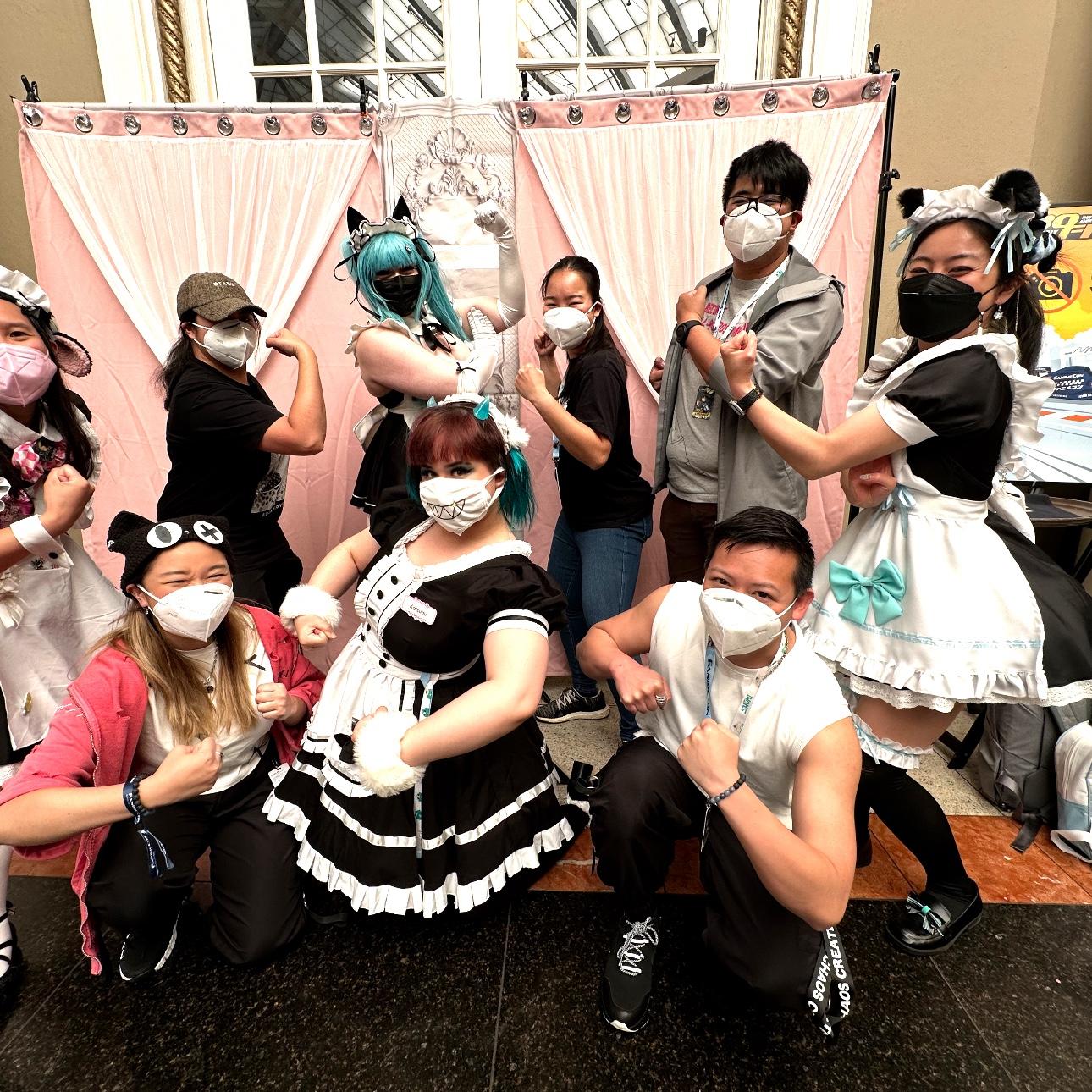 5/25/24 - First maid café at Fanime — kawaii overload and laughs with friends! 🍰✨

Lần đầu trải nghiệm quán cà phê hầu gái tại Fanime — dễ thương quá mức và cười không ngớt cùng bạn bè! 🍰✨