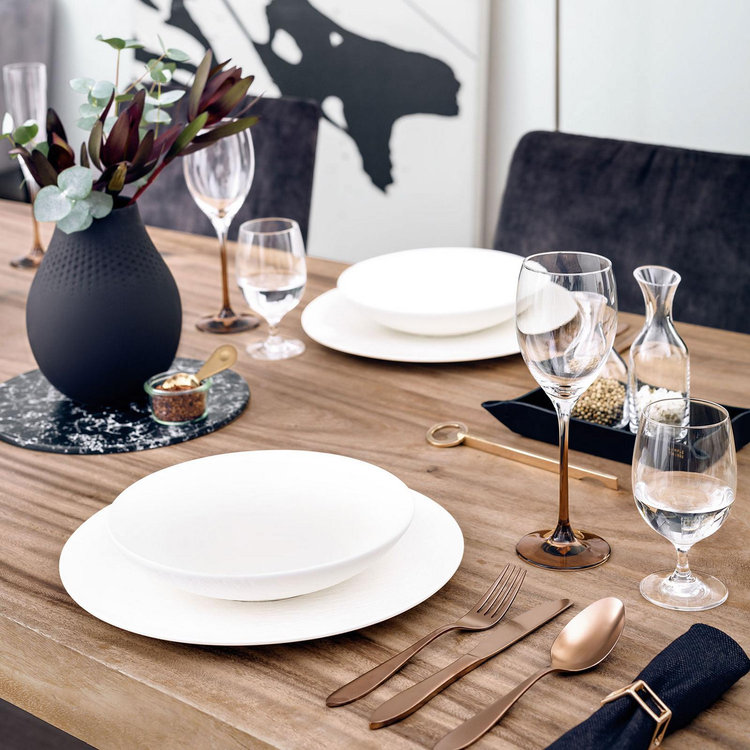 Villeroy & Boch, Manufacture Rock Buffet Plate | Zola