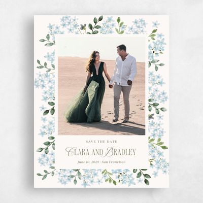 Beige Wedding Save the Date - Daisi Photo