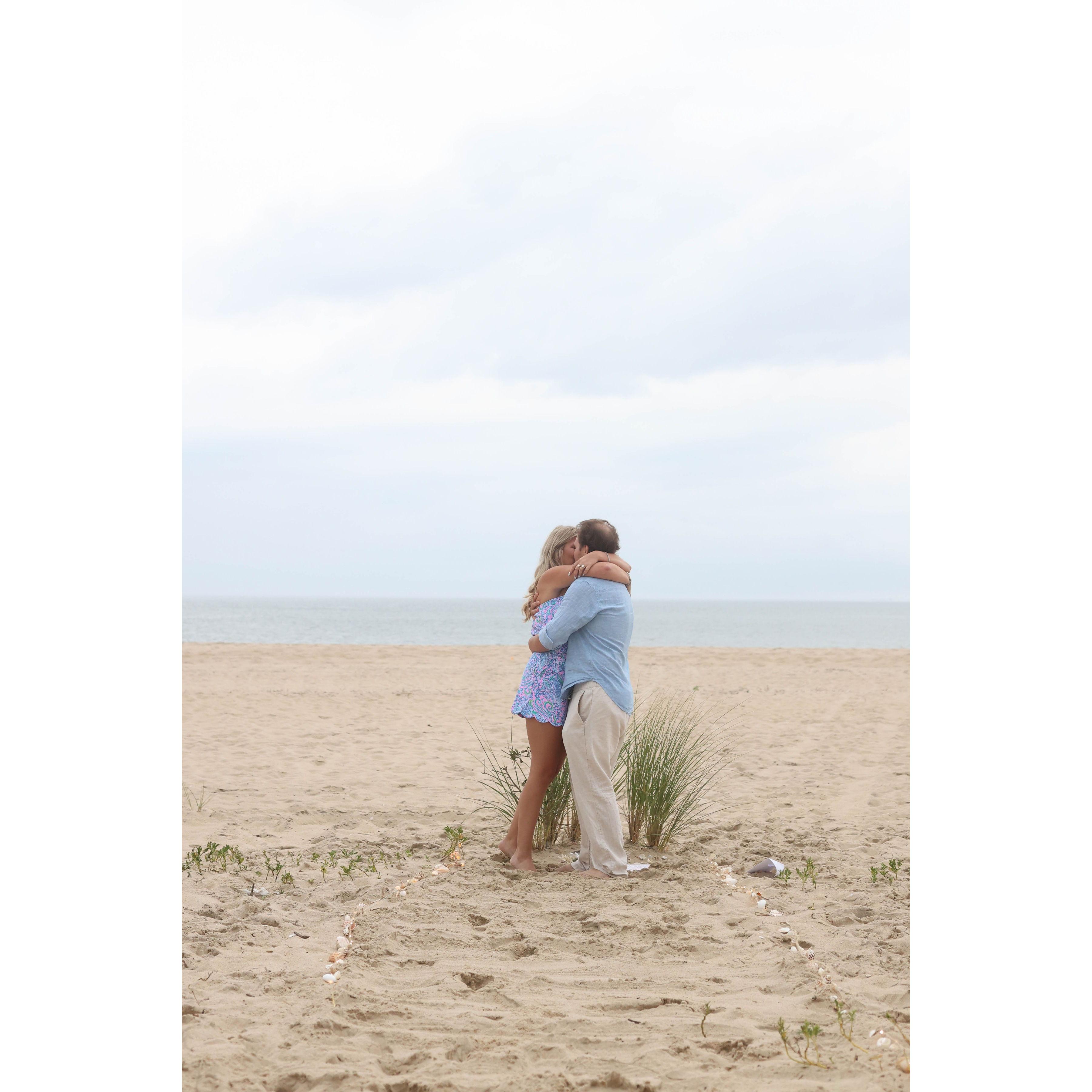 Right after I said YES!