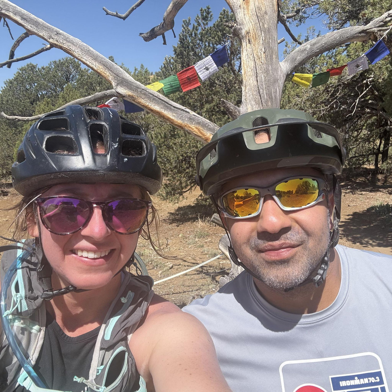 First mountain bike ride together