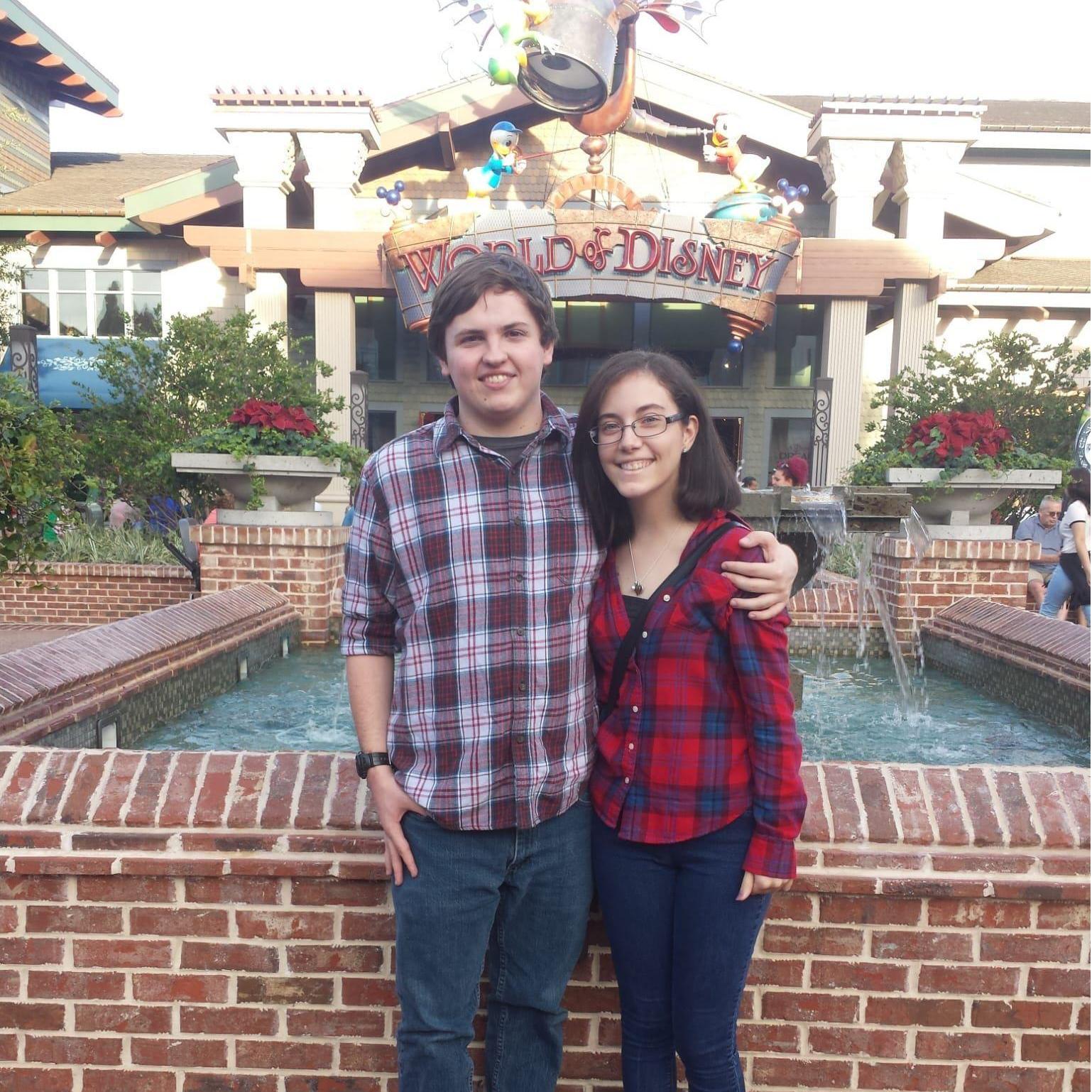 First time at Disney together! 🏰