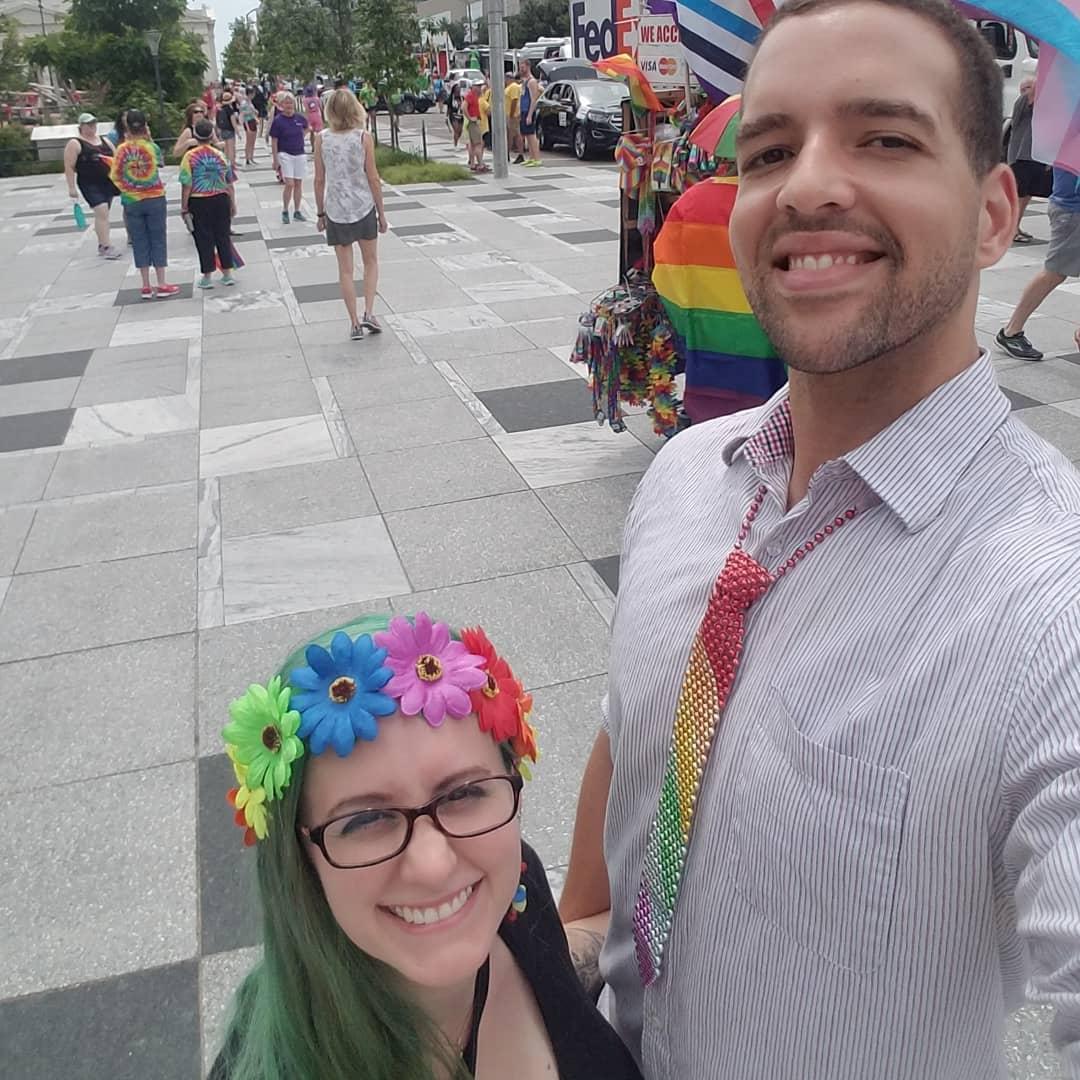 Our first Pride! #bipride