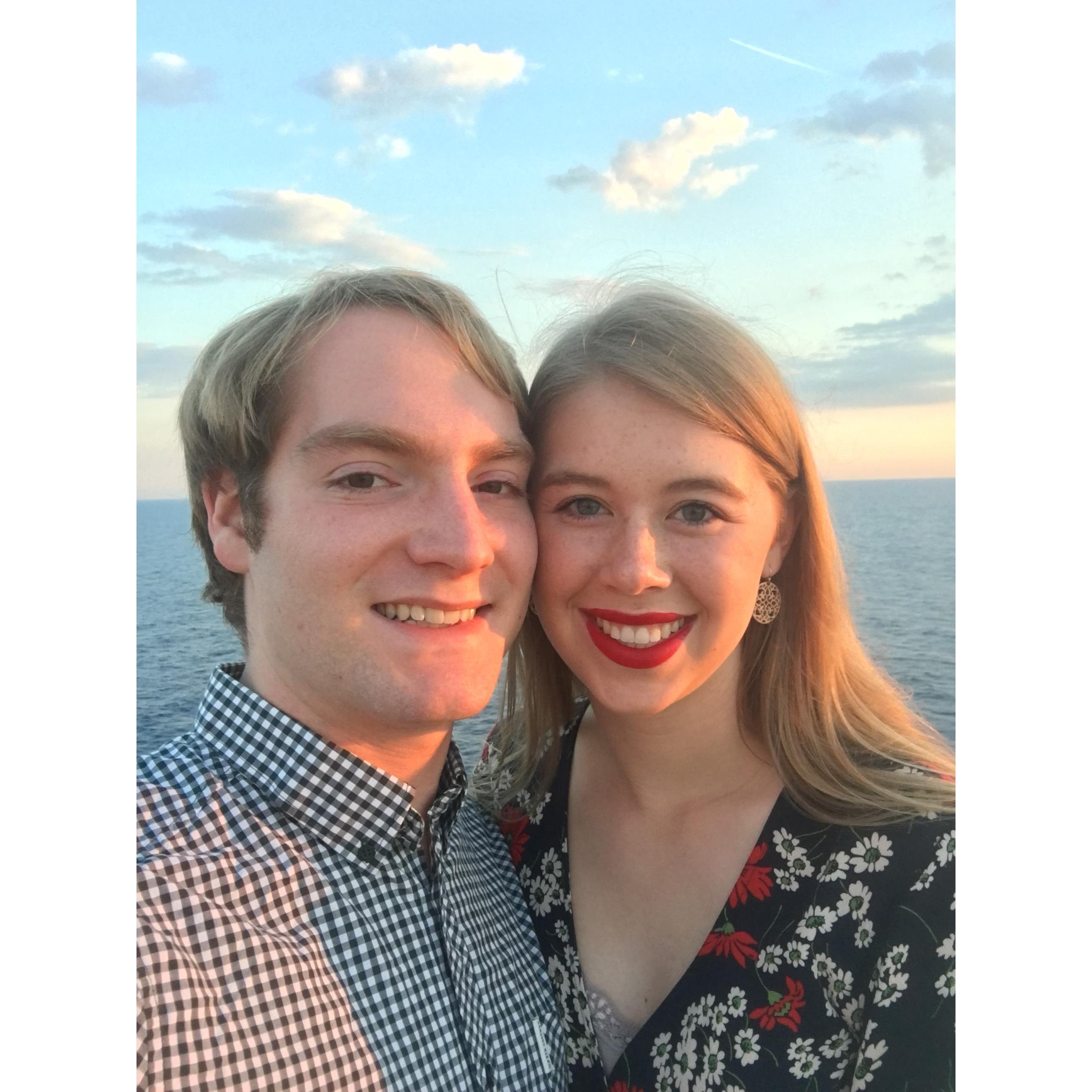 On a Mediterranean cruise together