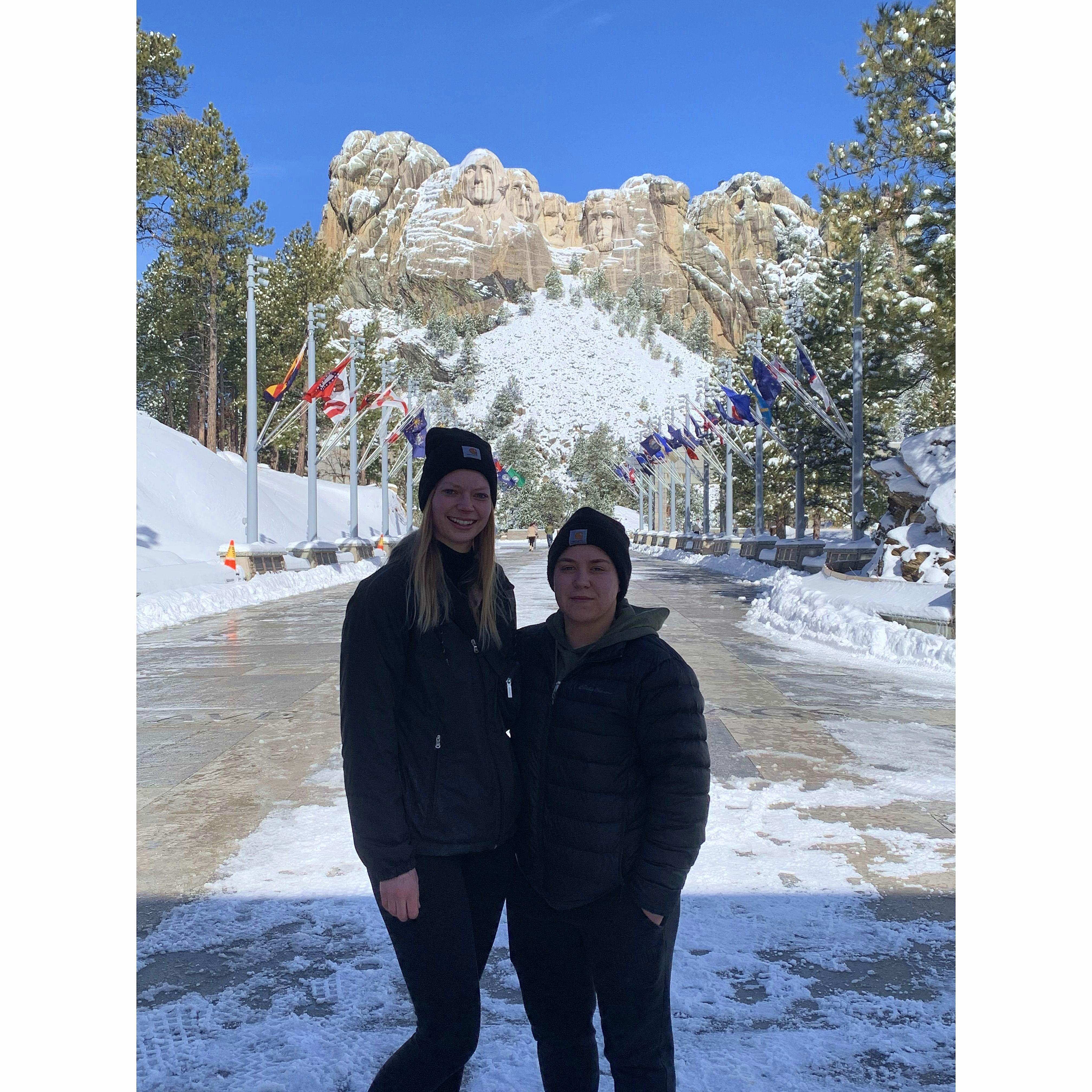 Trip to Mount Rushmore.