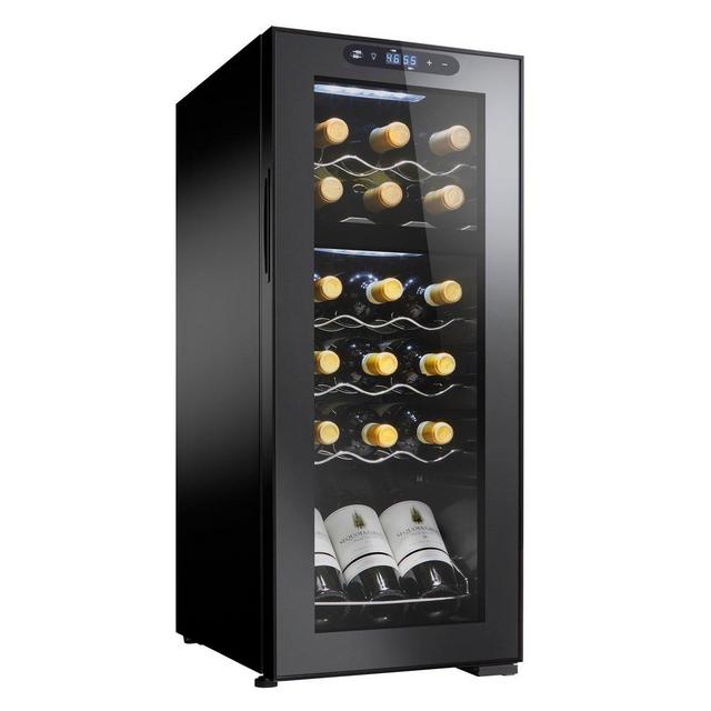 Wine Enthusiast 18-Bottle Dual Zone MAX Wine Cooler
