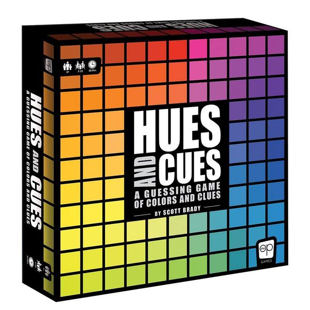 HUES and CUES | Vibrant Color Guessing Game Perfect for Family Game Night | Connect Clues and Colors Together | 480 Color Squares to Guess from