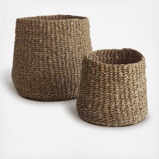 Stonington Baskets, Set of 2