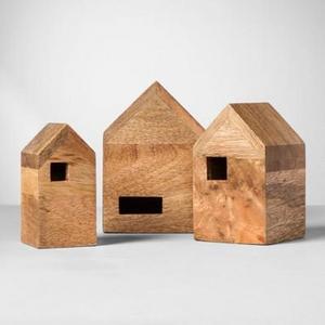 Wood Nesting House (Set of 3) - Hearth & Hand™ with Magnolia