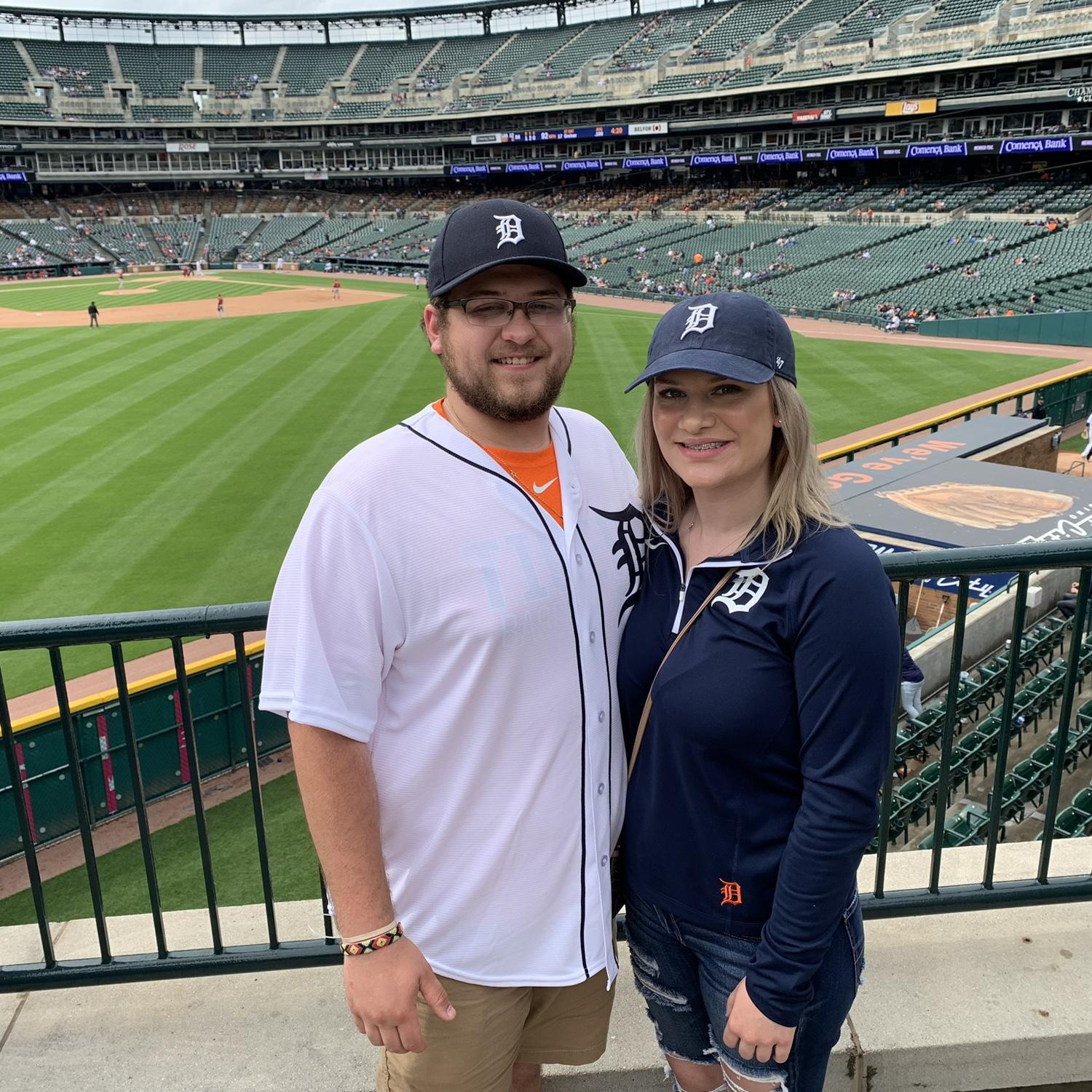 First Tigers Game!!🐅⚾️⚾️