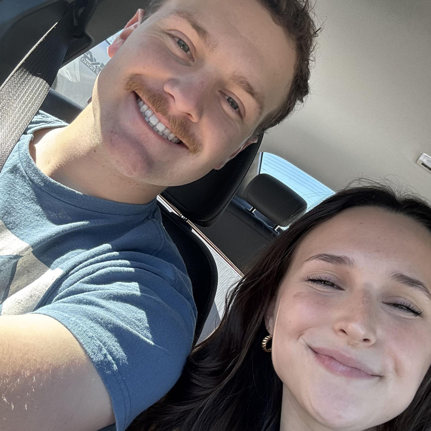 Our first photo together :)