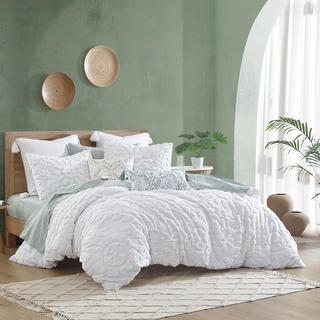 Chenille Laurel 3-Piece Comforter Set