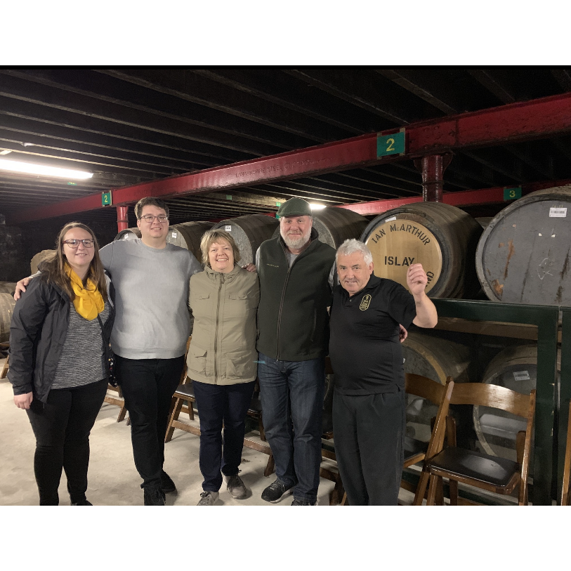 Lagavulin Distillery in Islay, Scotland.