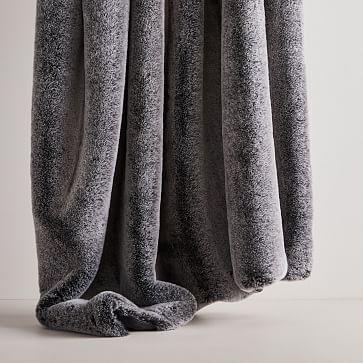 Faux Fur Chinchilla Throw