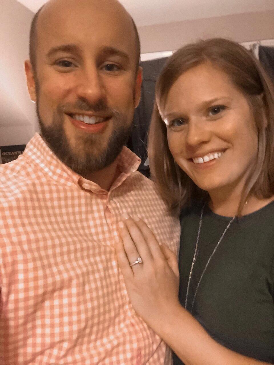 Night we got engaged!!