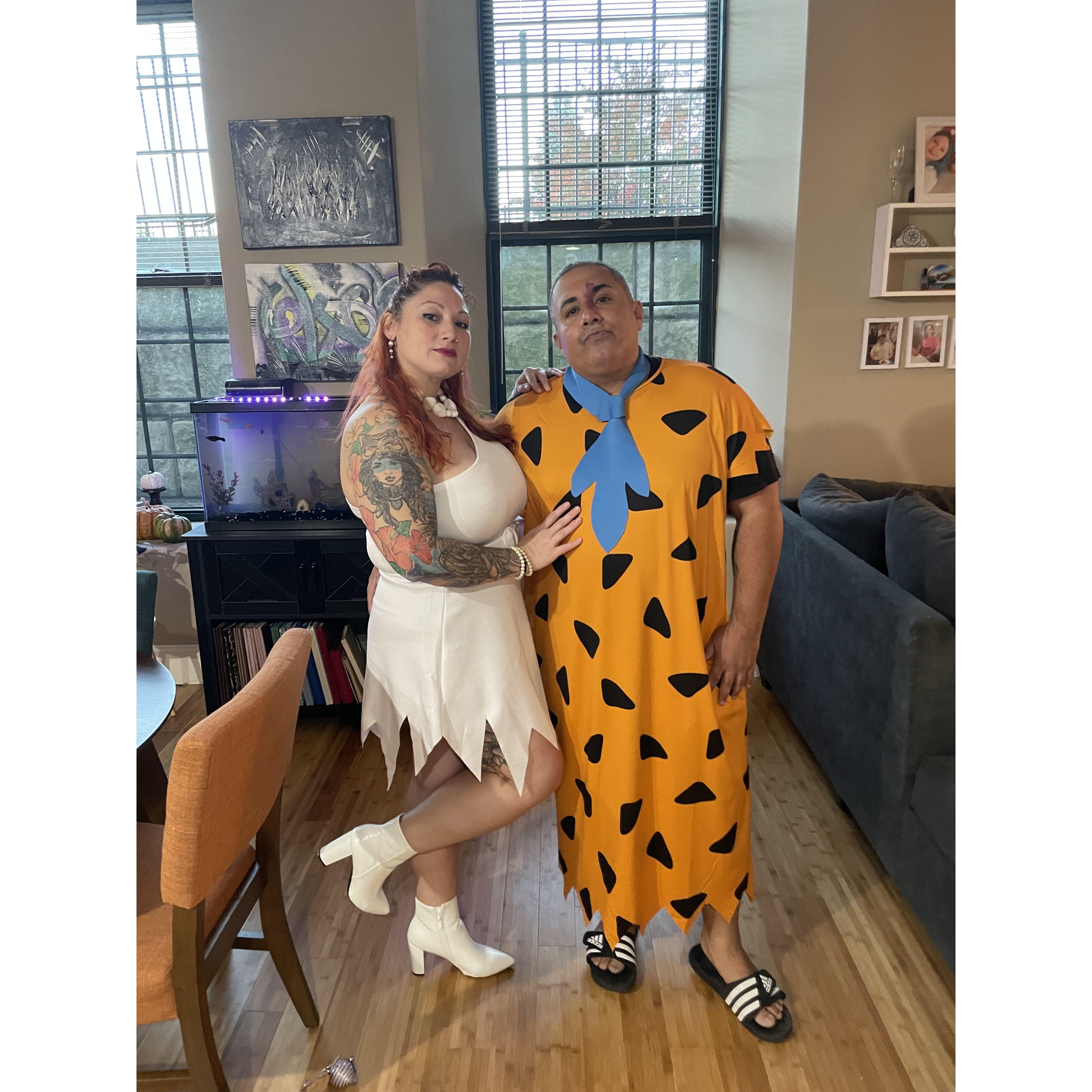 Fred & Wilma Flinstone
