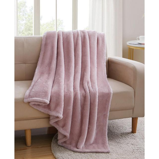 VCNY Home High Pile Plush Throw