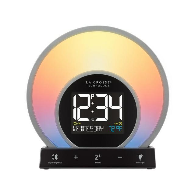 La Crosse Technology W74146-Int Digital Soluna Sunrise Sunset Light Alarm Clock