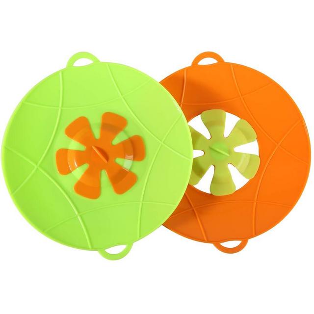 Maconee Multi-Purpose Spill Stopper, Boil Guard for Over-Boiling, Silicone Pot Pan Lid Cover, 12.6 inch, BPA free