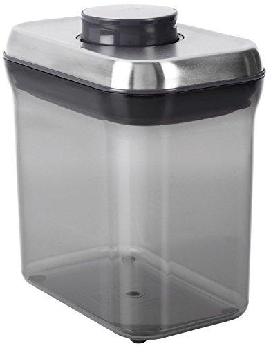 OXO 1195400 Good Grips Airtight Coffee POP Container (1.5 Qt),Silver/Grey