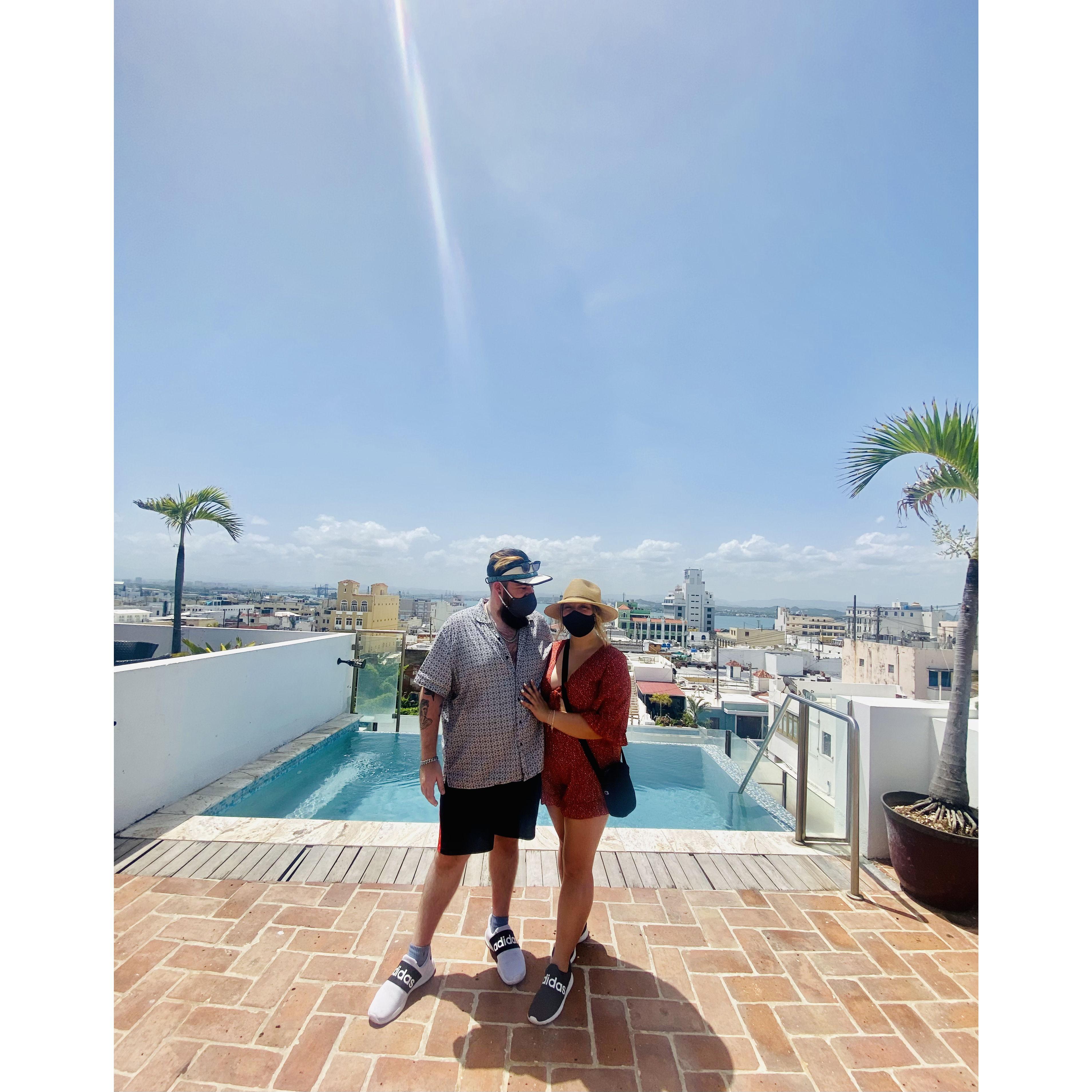 First trip together In Puerto Rico
