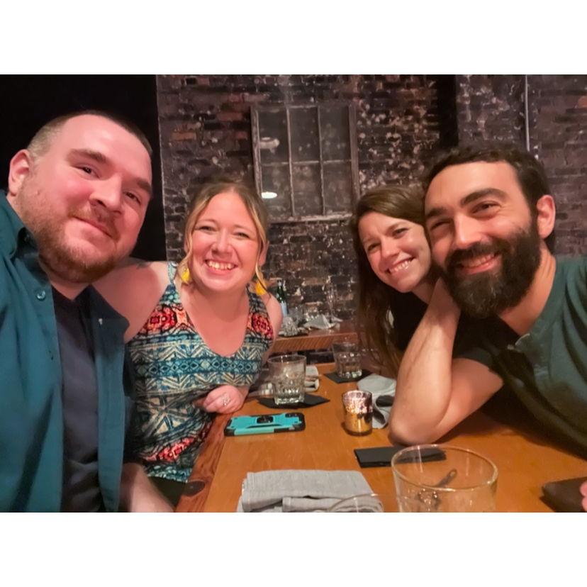 Tim's Birthday dinner at Calliope with John-Michael and Hannah. Our favorite restaurant here in Chattanooga!