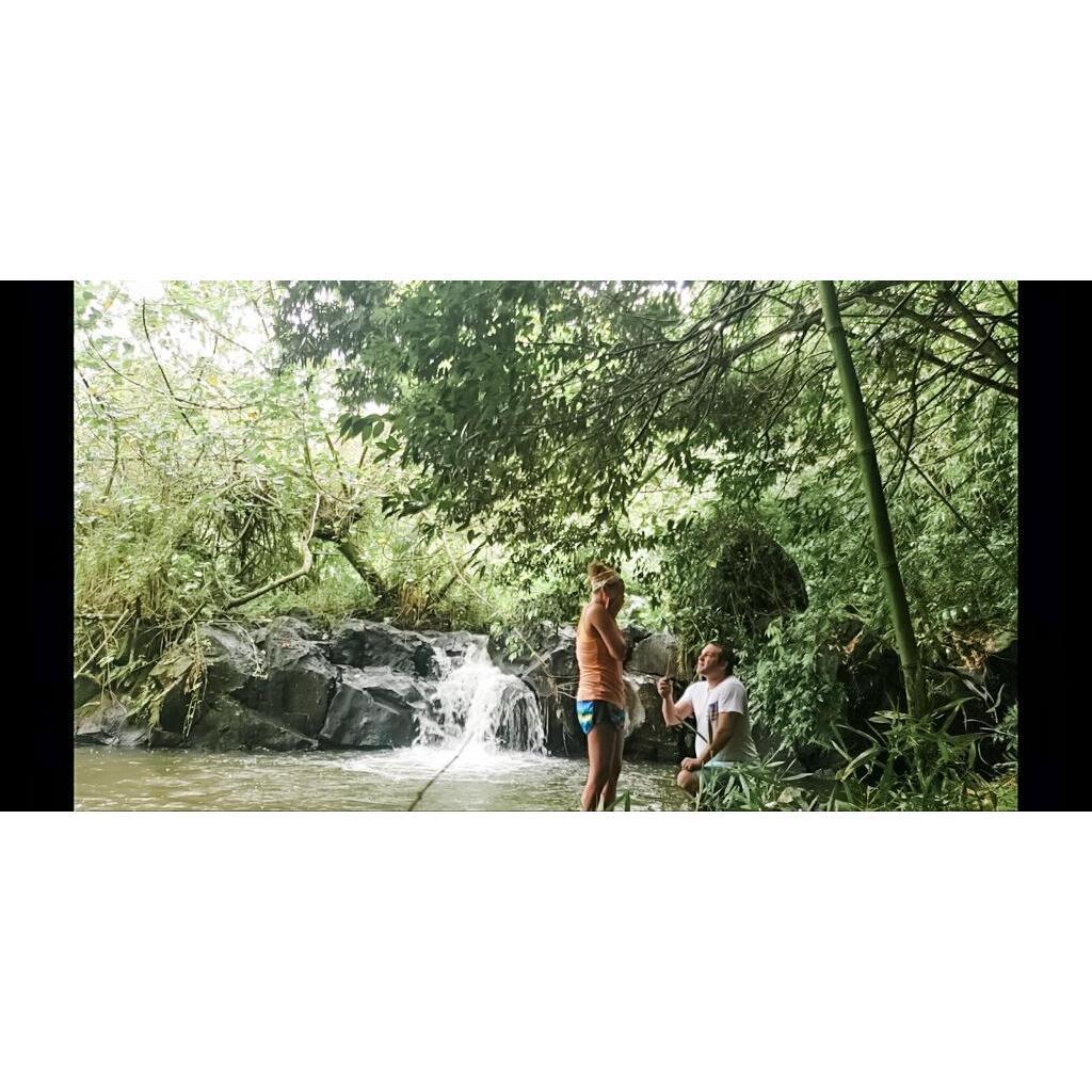 The infamous waterfall (water source) where Brennan asked Nicole to be his wife. BEST.DAY.EVER.