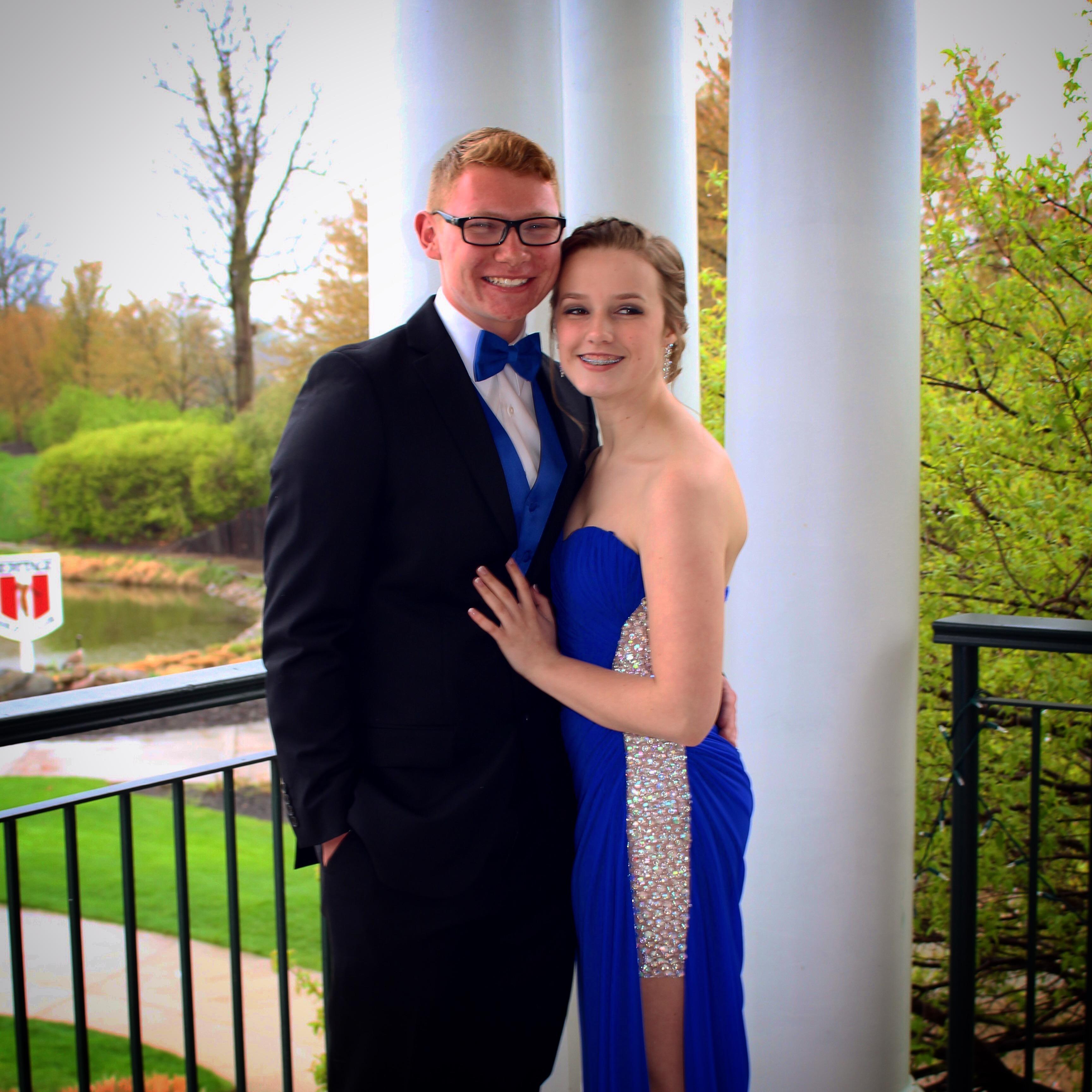 Our first prom!