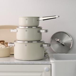 Pure 6-Piece Stainless Steel Pot Set