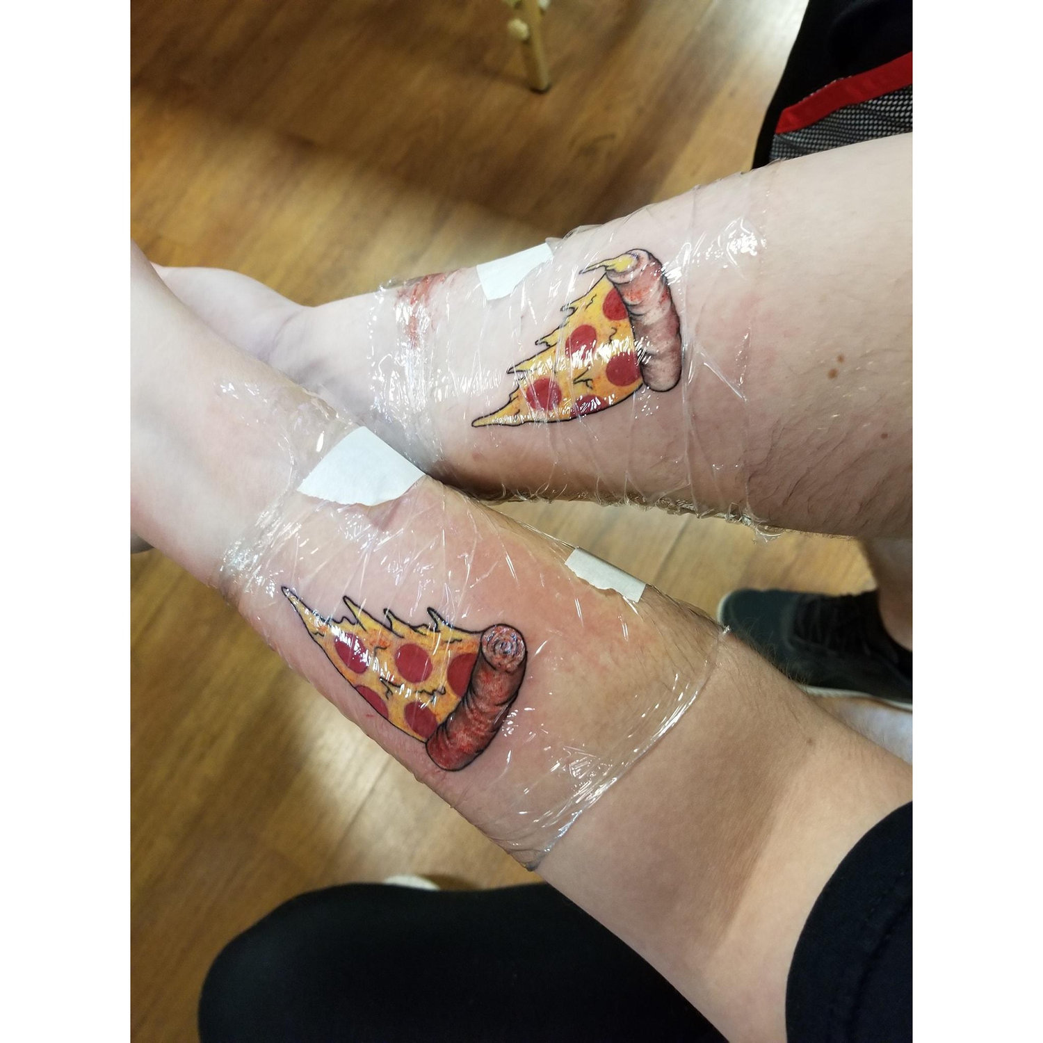Our first (and only) matching tattoos together. 🖤