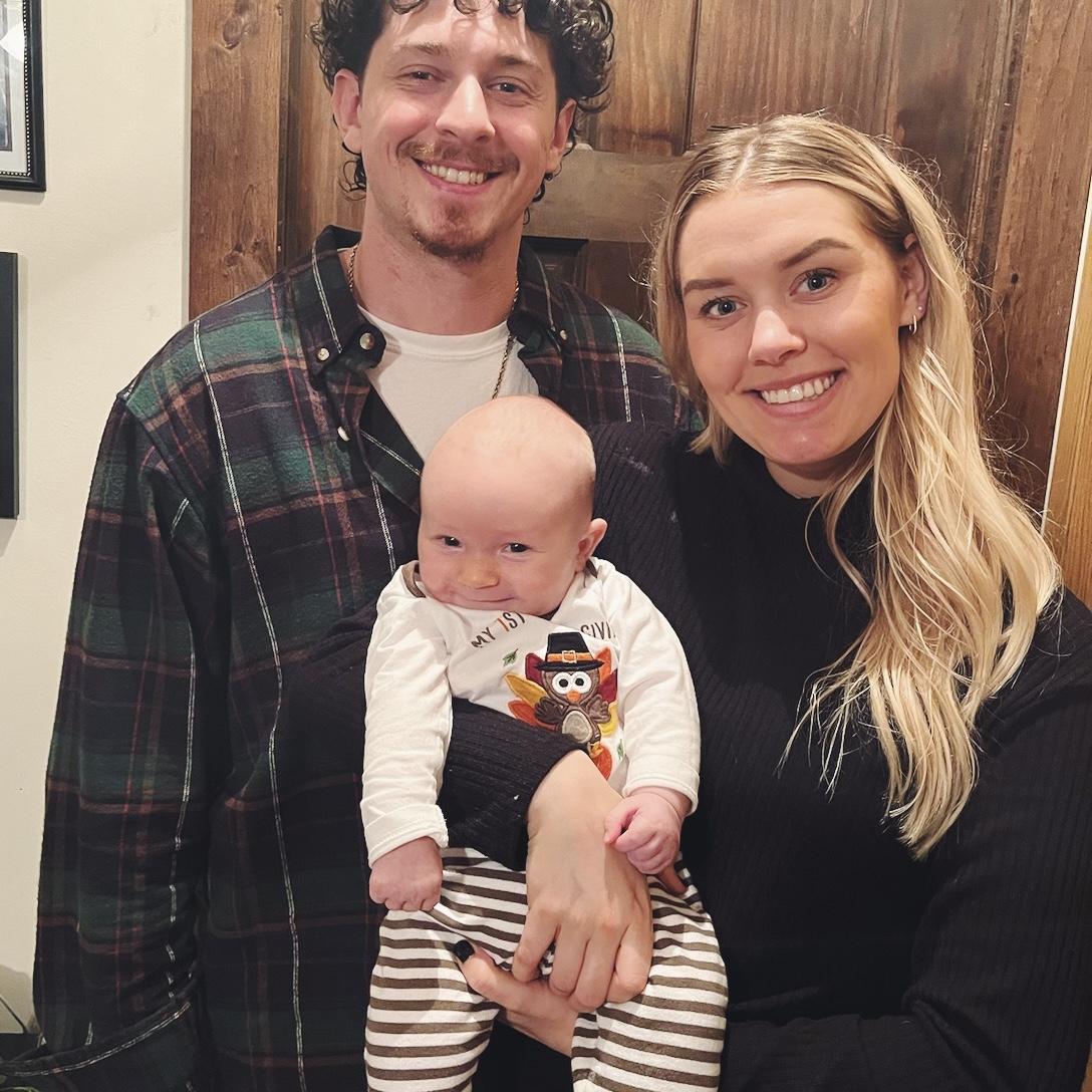 Tripps first thanksgiving