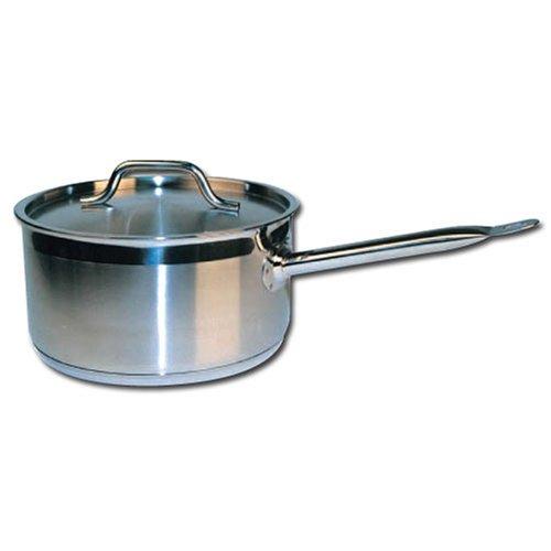 Winware Stainless Steel 10 Quart Sauce Pan with Cover