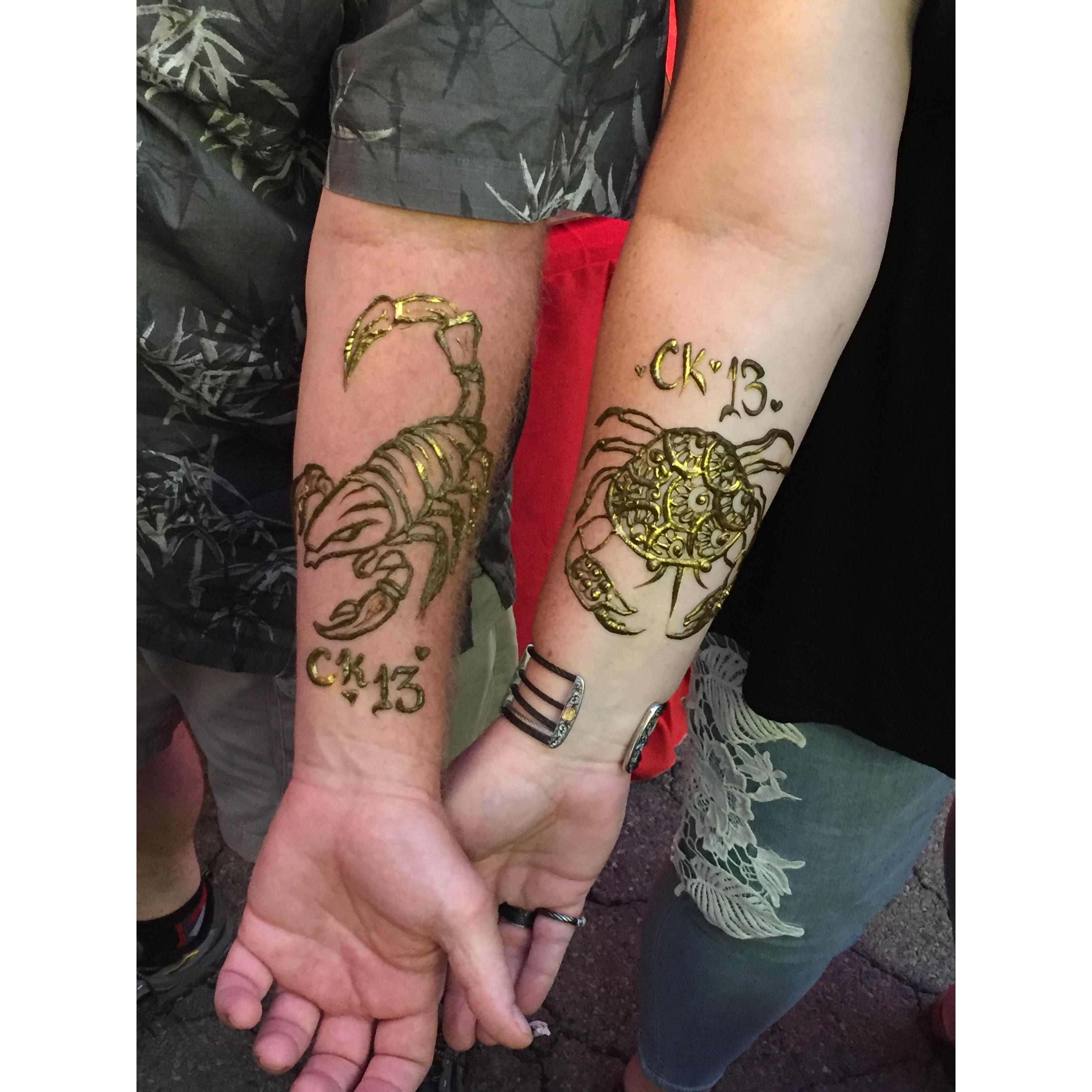 2018 State fair , Henna tattoos