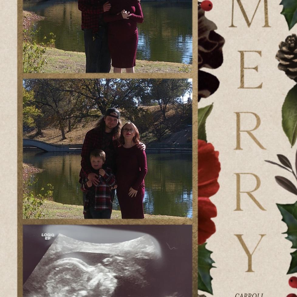 Our first Christmas card