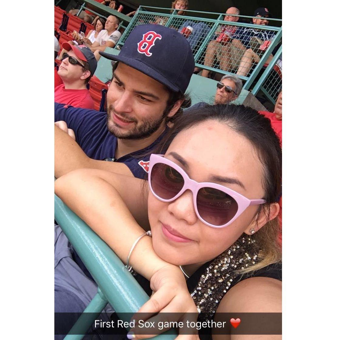 Our first Sox Game together