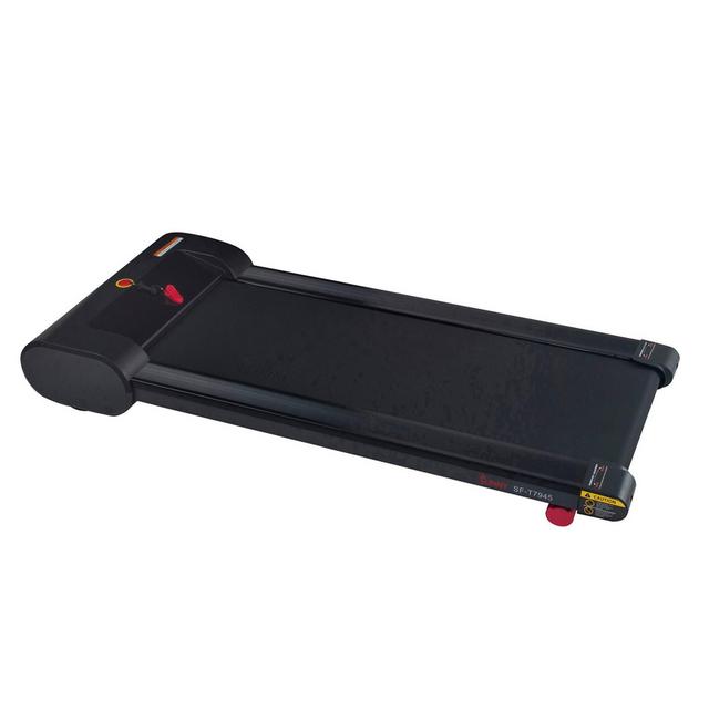 Sunny Health & Fitness Walkstation Slim Flat Treadmill for Under Desk
