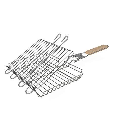 The Purple Cricket - Stainless Steel Grilling Basket