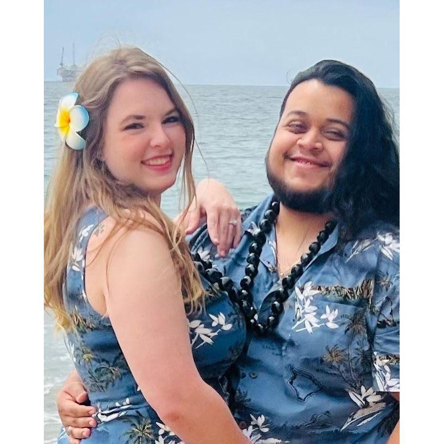 Our first couple photo after our engagement.