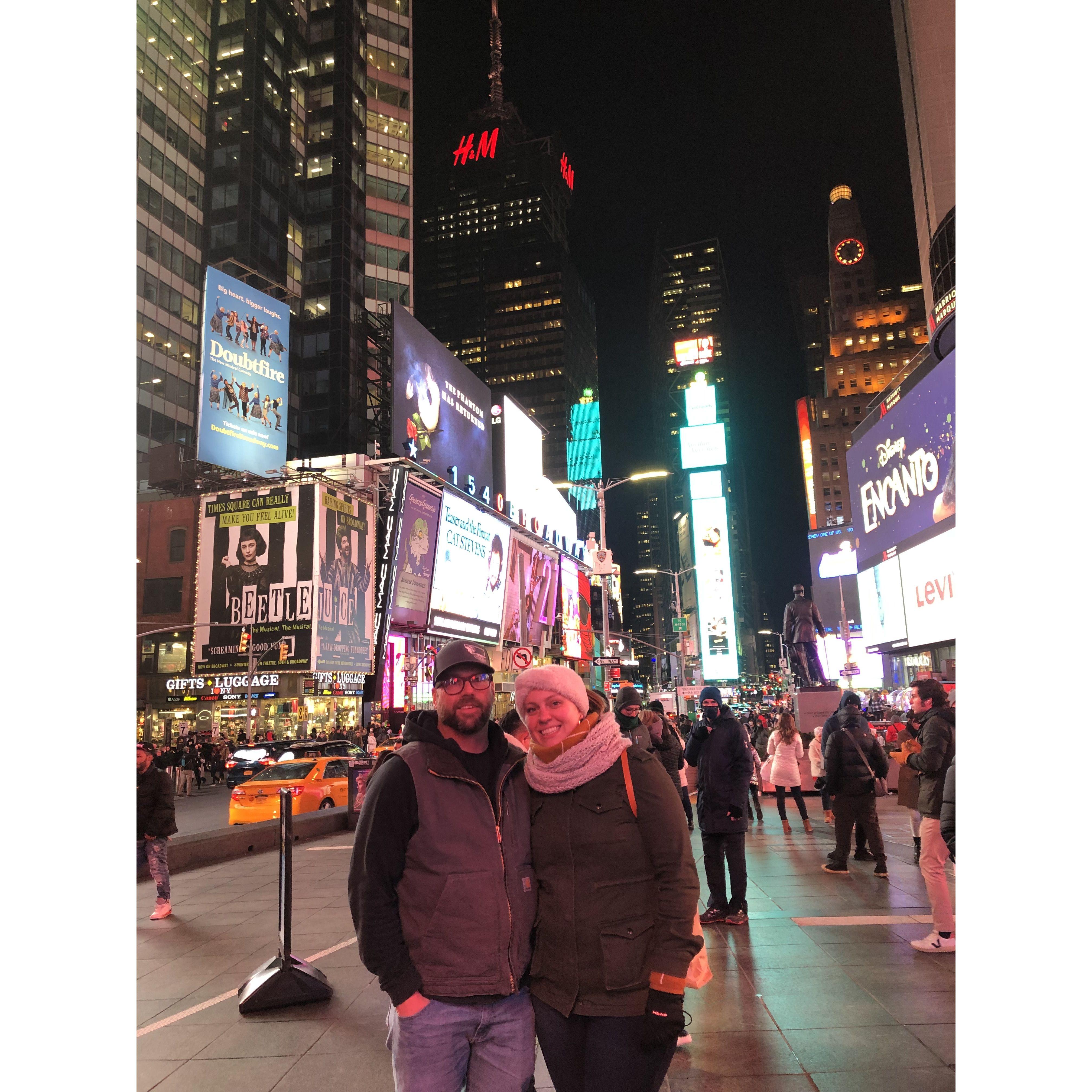 Finally got Scott to NYC!