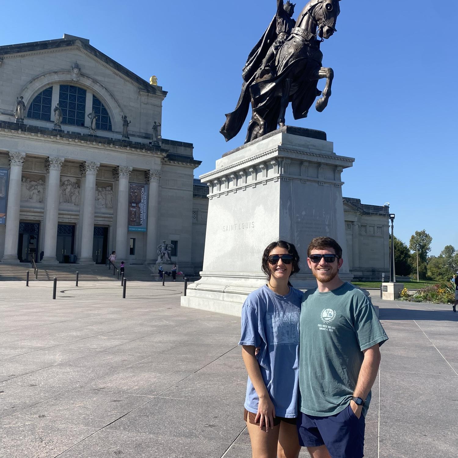 The St. Louis Museum of Art is beautiful and free! St. Louis has been a patron of ours since Sofia started work at St. Louis King of France Parish in Austin, TX. St. Louis, pray for us!