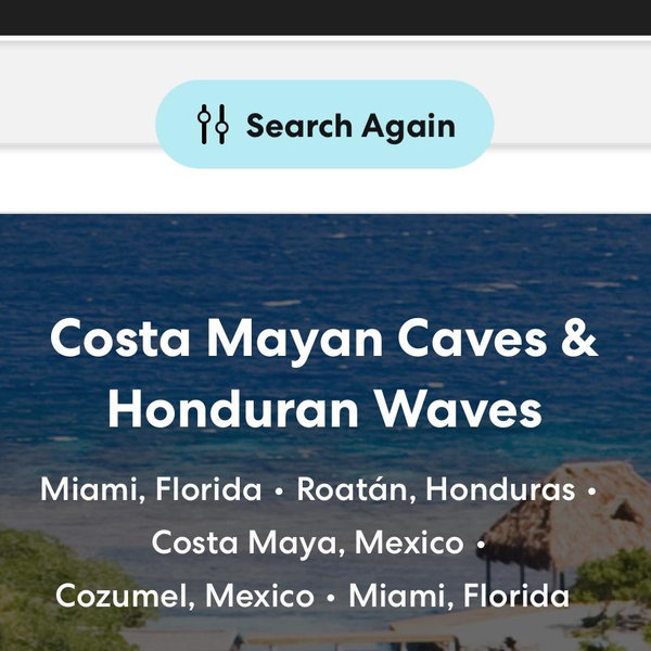 Honduras cruise