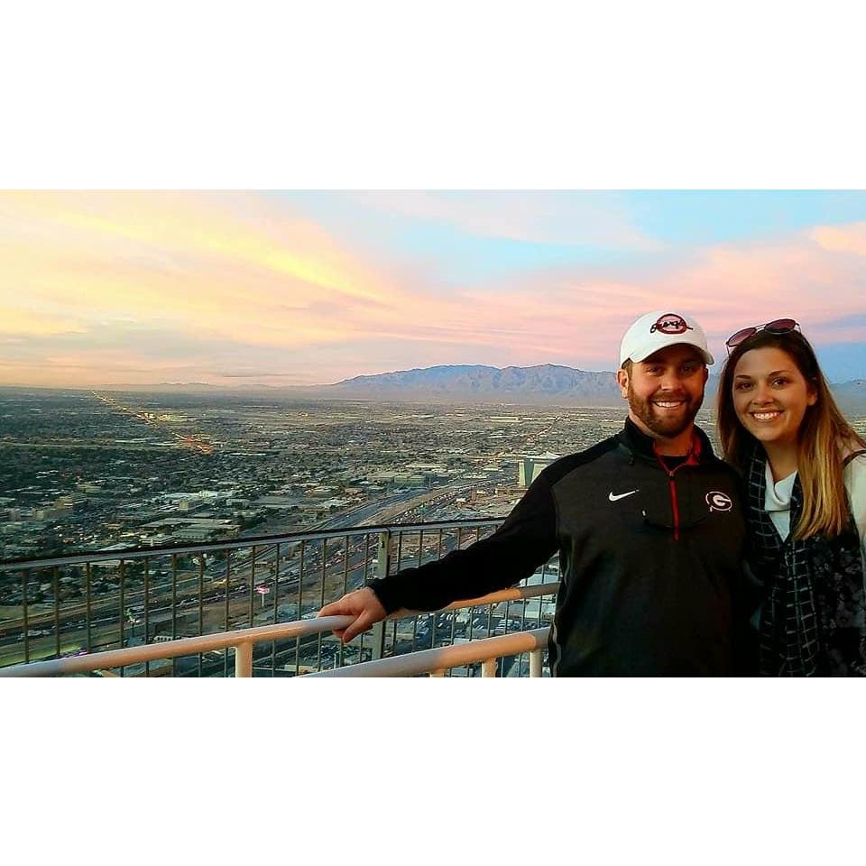 On top of the Stratosphere in Vegas!